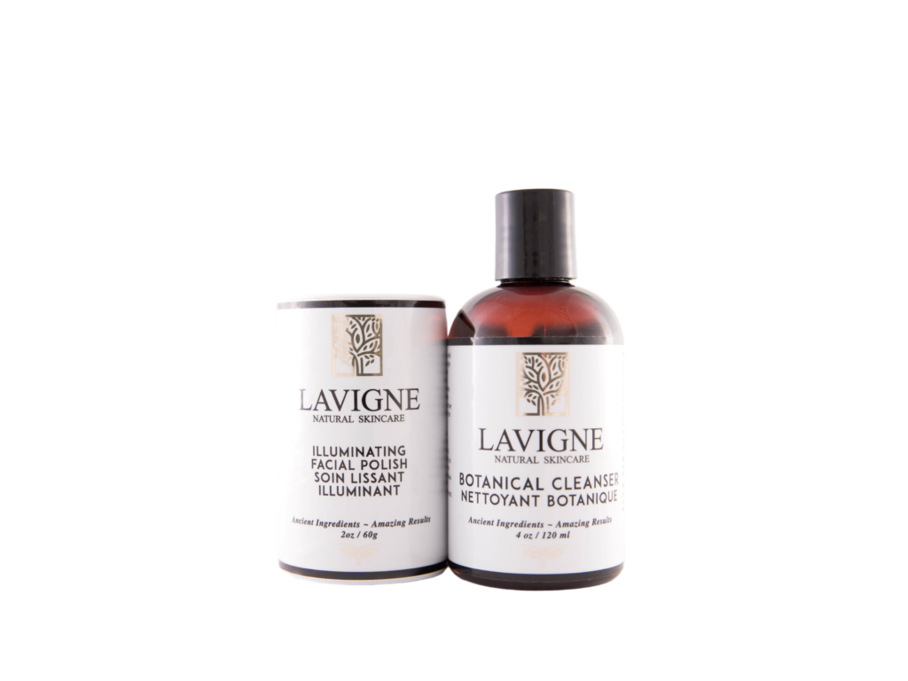 Botanical Cleanser and Illuminating Facial Polish