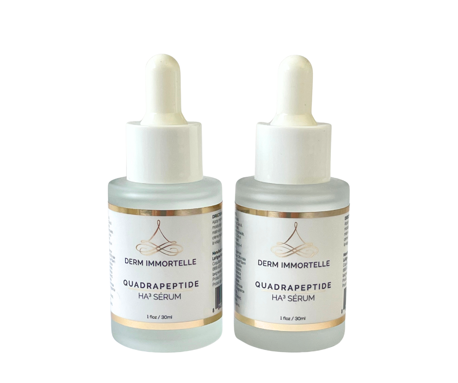 LaVigne Naturals Derm Immortelle QuadraPeptide HA³ Serum